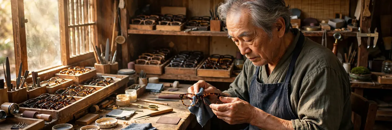 Japanese frame workshop tools — 4 Eyes Club
