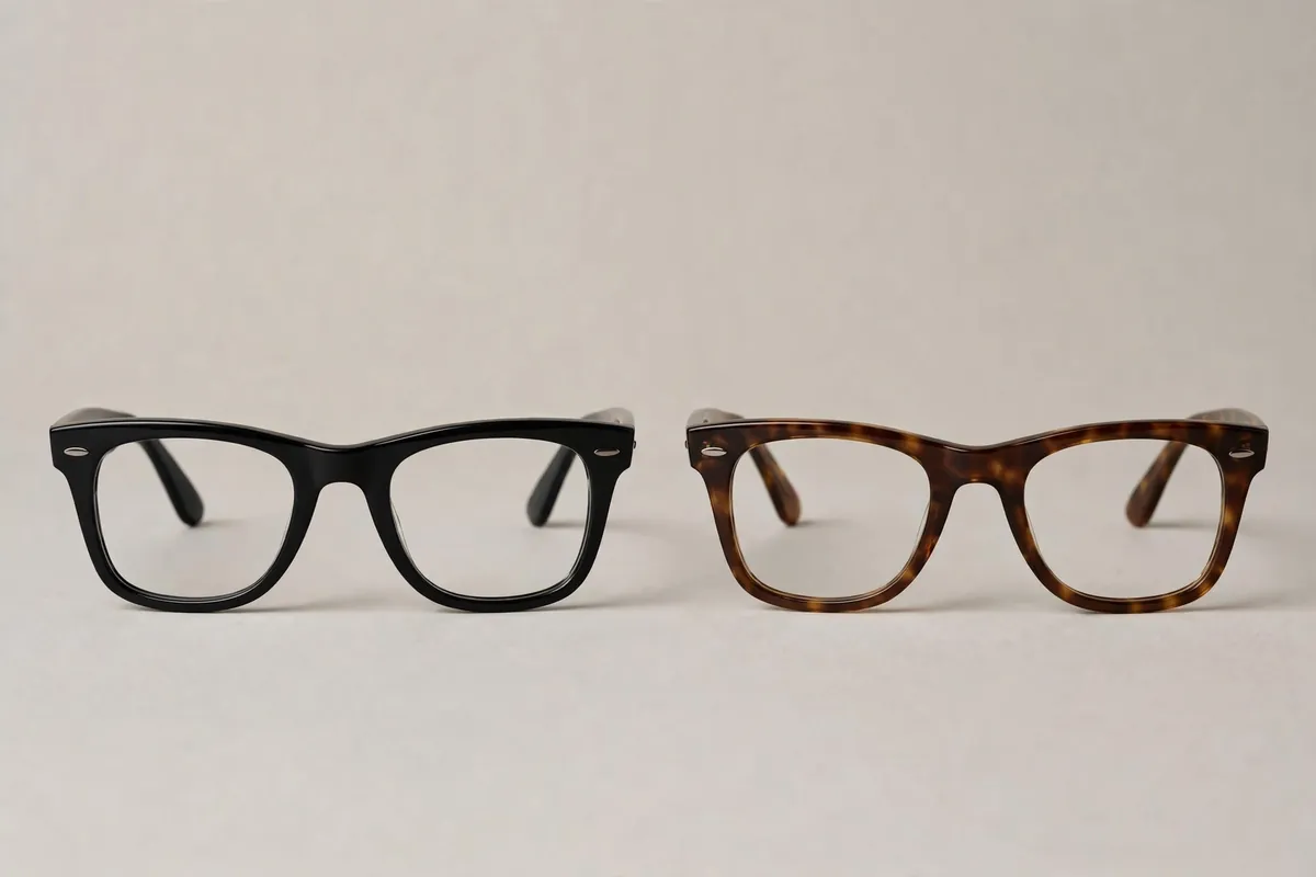 Two frames side by side comparing premium and budget construction